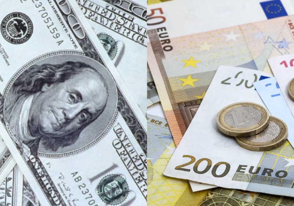 El euro cae por debajo del dólar por primera vez desde 2002