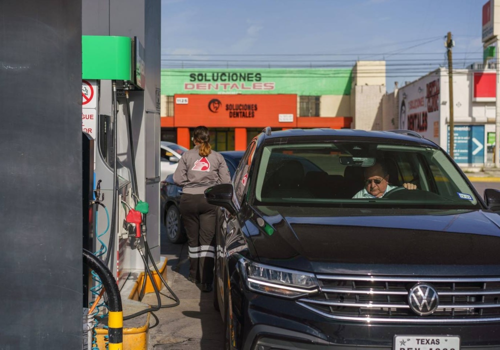Venta de gasolina en la frontera cae 60%