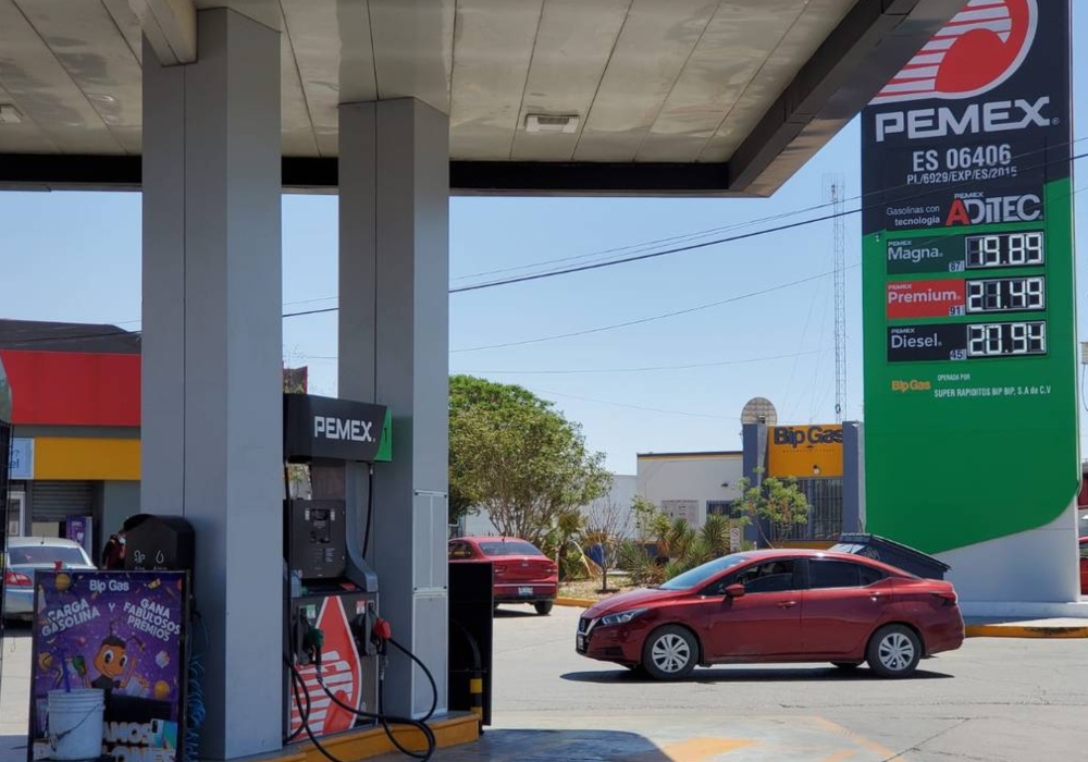 Venta de gasolina en la frontera cae 60%