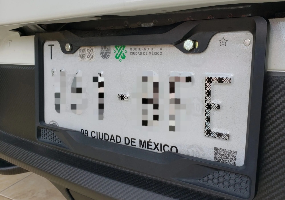 Por qué te pueden quitar las placas de tu auto en la CDMX