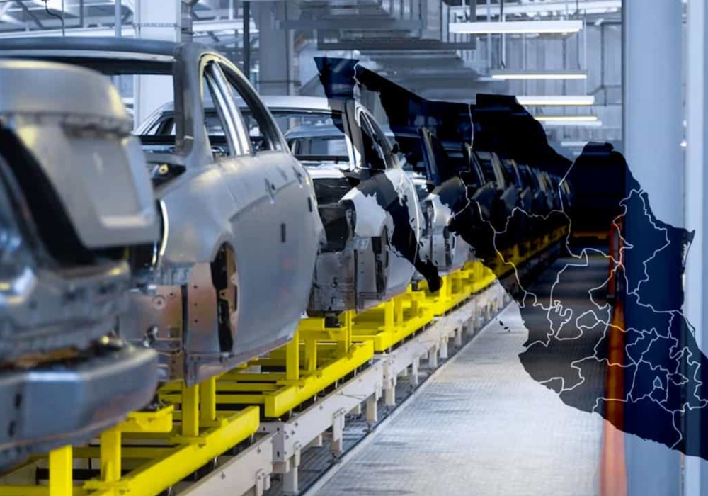 Producción de autos en México acelera al 17.1 por ciento anual en abril